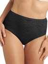 Tc Fine Intimates All Over Lace Modern Brief In Black