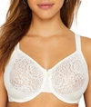 Wacoal Halo Lace Convertible Bra In Ivory