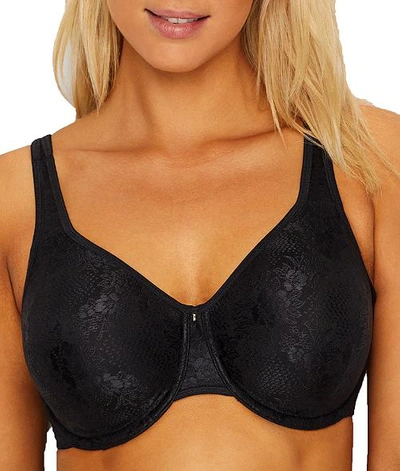 Wacoal Clear And Classic Underwire Bra In Black