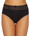 Wacoal Subtle Beauty Hi-cut Brief In Black