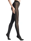 Wolford Pure Shimmer 40 Denier Concealer Tights In Black
