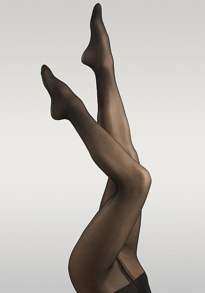 Wolford Individual 10 Denier Pantyhose In Black