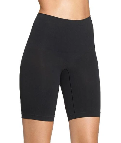 Yummie Harlo Inshapes Firm Control Mid-waist Short In Black