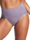 Yummie Seamlessly Shaped Brief In Purple Sage