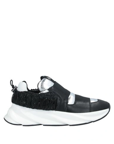 Elena Iachi Slip-on Trainers In Black