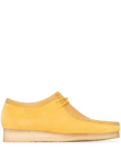 Clarks Originals Yellow Suede Wallabee Lace-up Shoes