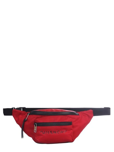 Givenchy Deep Red Signature Belt Bag
