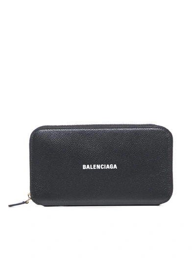 Balenciaga Wallet In Black