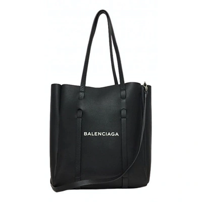 Pre-owned Balenciaga Everyday Black Leather Handbag