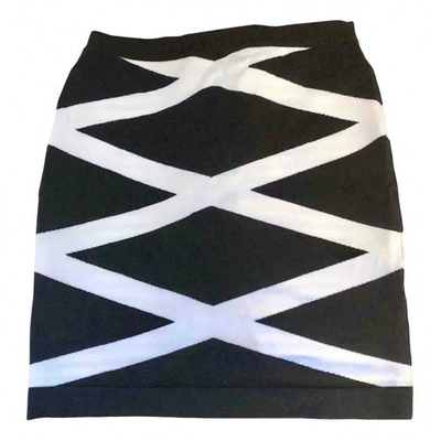 Pre-owned Balmain Multicolour Cotton Skirt