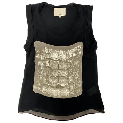 Pre-owned 3.1 Phillip Lim / フィリップ リム Silk Top In Black