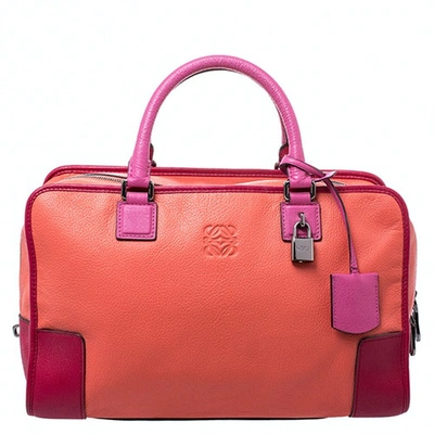 Pre-owned Loewe Amazona Multicolour Leather Handbag