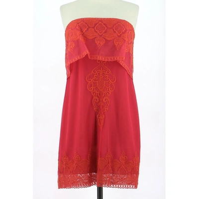 Pre-owned Bcbg Max Azria Red Dress