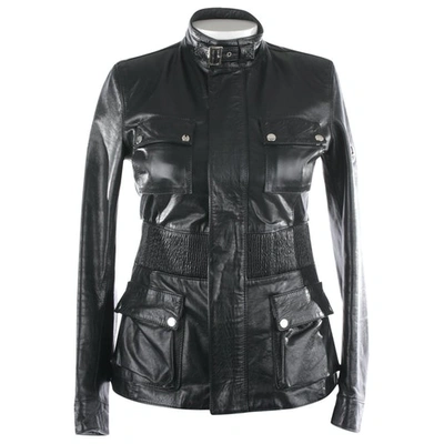 Pre-owned Belstaff Black Leather Jacket