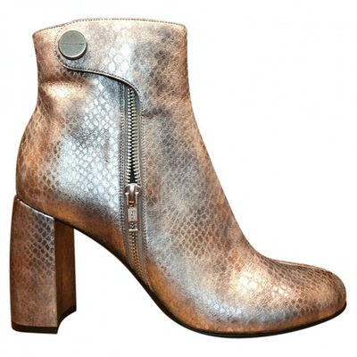 Pre-owned Stella Mccartney Cloth Ankle Boots