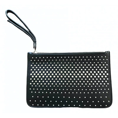 Pre-owned Marc By Marc Jacobs Black Leather Clutch Bag