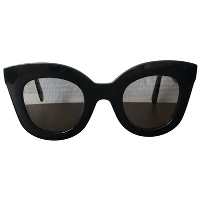 Pre-owned Celine Marta Black Sunglasses