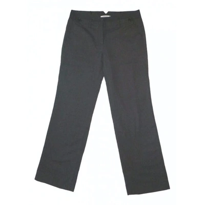 Pre-owned Comptoir Des Cotonniers Black Cotton Trousers
