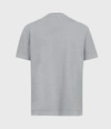 Allsaints Men's Musica Crew T-shirt In Line Grey