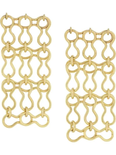 Ellery Chain-link Earrings In Gold