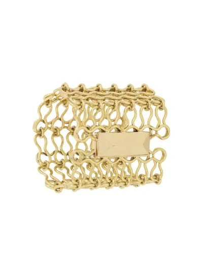 Ellery Chain-link Cuff Bracelet In Gold