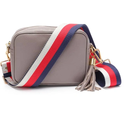 Elie Beaumont Crossbody Metallic Bronze Tricolour