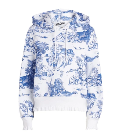 Moschino All-over Print Hoodie