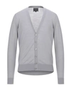 Giorgio Armani Cardigans In Grey