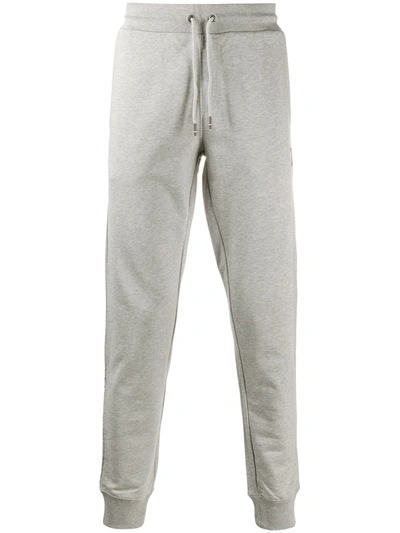 Tommy Hilfiger Embroidered Logo Track Trousers In Grey