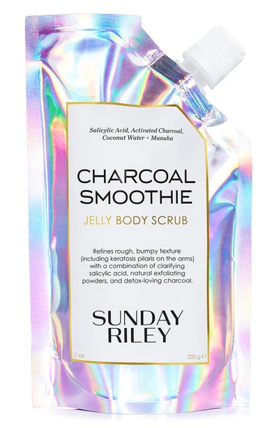 Sunday Riley Women's Charcoal Smoothie Jelly Body Scrub In Silver