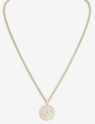 Messika Yellow Gold And Diamond Lucky Move Necklace