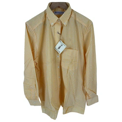Pre-owned Burberry Shirt In Orange