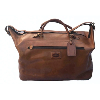 Pre-owned Church's Brown Leather Bag