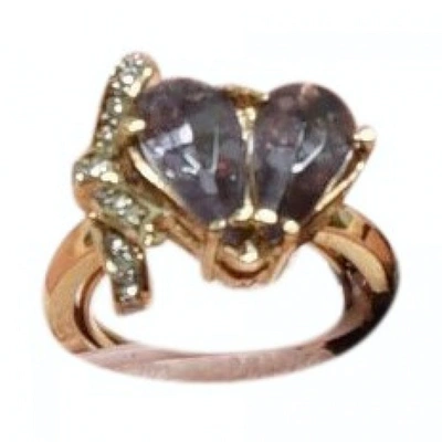 Pre-owned Juicy Couture Ring In Purple