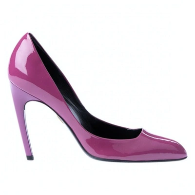 Pre-owned Roger Vivier Patent Leather Heels In Purple