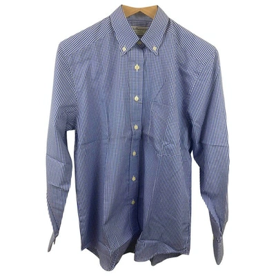 Pre-owned Burberry Shirt In Blue