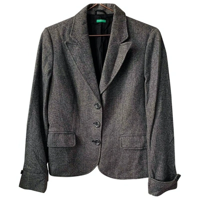 Pre-owned Benetton Grey Jacket
