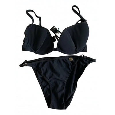 Pre-owned Princesse Tam Tam Two-piece Swimsuit In Black