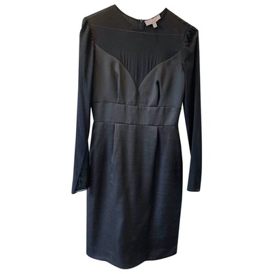 Pre-owned Mulberry Silk Mid-length Dress In Black