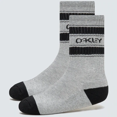 Oakley B1b Icon Socks (3 Pcs) In New Granite Hthr