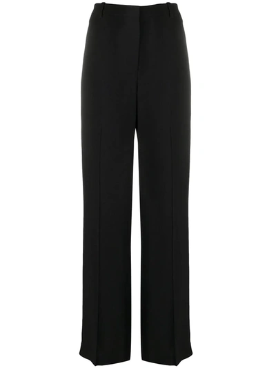 Theory Classic Trousers With Welt Pockets In Black