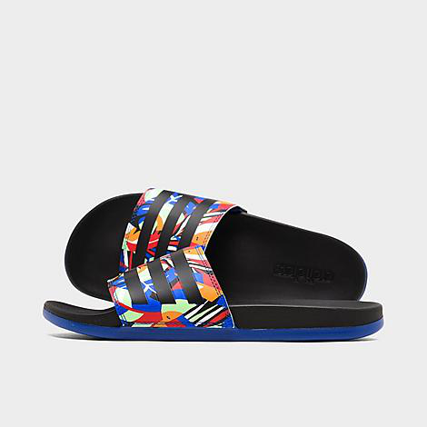 Adidas Originals Adidas Women S Adilette Comfort Slide Sandals From Finish Line In Black Modesens