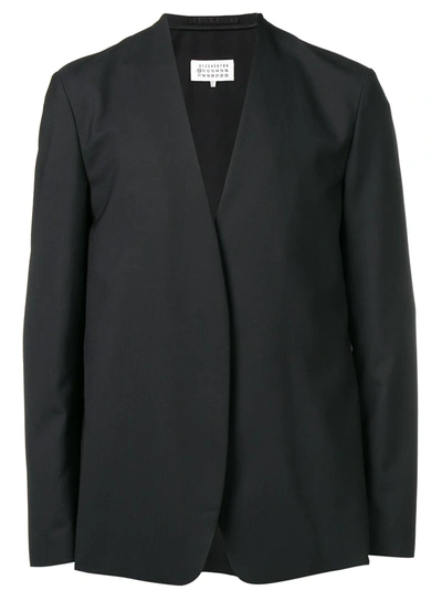 Maison Margiela Minimalist Lightweight Jacket In Black