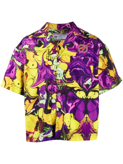 Formy Studio Printed Tech Shirt In Yellow