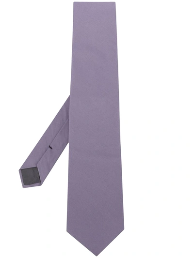 Pre-owned Gianfranco Ferre 1990s Pointed Tie In Purple