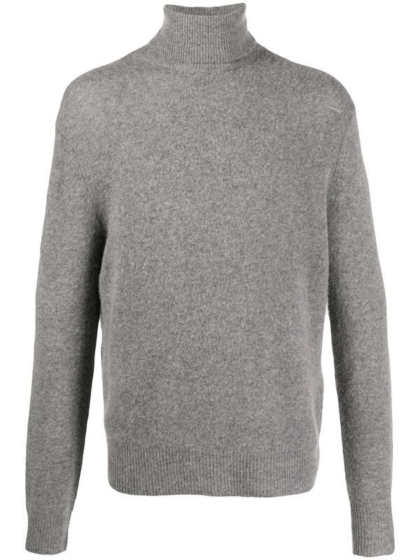 fine knit roll neck