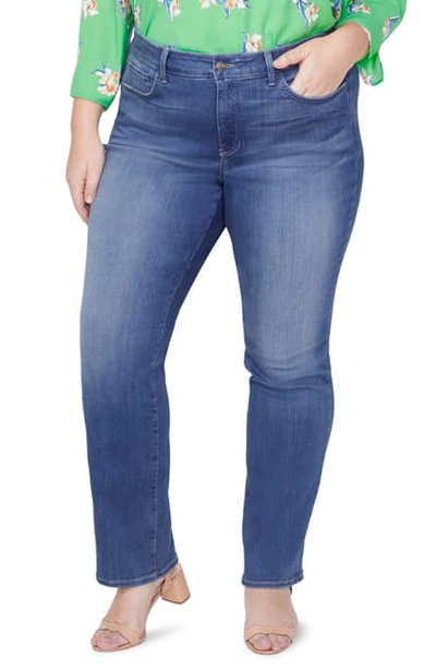 Nydj Marilyn High Waist Straight Leg Jeans In Hobie