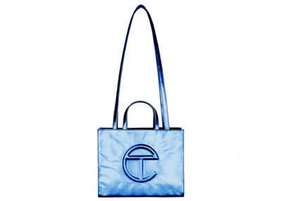 Medium Shopping Bag - Cobalt – shop.telfar