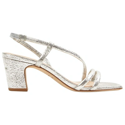 Pre-owned Sandro Silver Leather Sandals