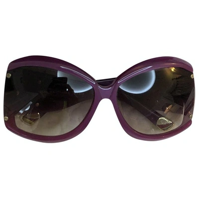Pre-owned Balenciaga Purple Sunglasses